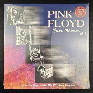 Pink Floyd from Oblivion Vol. 2 Live in San Diego 1971 vinyl record LP New